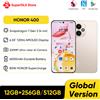 Honor Originale HONOR 400 Versione Globale 5G Smartphone 6.55 "120Hz Display AMOLED Snapdragon 7 Gen 3 200MP 6000mAh 80W SuperCharge NFC - 12GB 256GB Black