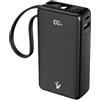 VulTech Power Bank VulTech VPB-LP10 10000mAh PD 35W, Type-C, Display LED con percentuale di carica, Samsung Xiaomi Oppo Huawei, iPhone 16 15 14 13 12