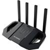 ASUS TUF Gaming BE3600, Router Dual Band WiFi 7 802.11be, Ethernet 2.5Gbps, Modalità Mobile Game, Supporta Mesh WiFi, Gear Accelerator, Adaptive QoS, Port Forwarding, Mobile Tethering