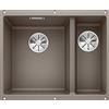 Blanco SUBLINE 340/160-U 523 556 Lavello da Cucina, Tartufo, 340mm/160mm | Becken links
