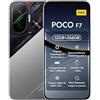 Xiaomi POCO F7 - Smartphone da 12 + 256 GB, fotocamera Sony da 50 MP con OIS, schermo AMOLED da 6,83 1,5 K a 120 Hz, Snapdragon 8s Gen 4, Hypercharge 90 W, caricatore non incluso, argento