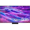 Samsung Smart TV 55 Pollici 4K Ultra HD Display Neo QLED Sistema Tizen Processore NQ4 AI Gen2 Classe F colore Carbonio - QE55QN80FAUXZT