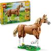LEGO Creator 3 in 1 Cavallo Meraviglioso - Giocattolo con Animale Trasformabile in Orso o in Modello di Cervo Snodabile - Regalo Creativo per Bambine e Bambini da 9 Anni in su - 31166