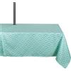 DII 100% poliestere, a prova di perdite, lavabile in lavatrice 60 x 84 w/Zipper Aqua Diamond