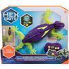 HEX BOTS, Geco Telecomandato Fluo Glow-In-The-Dark, Ricaricabile, 4+ Anni