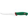Sanelli Premana Professional Coltello professionale Disosso, Acciaio Inossidabile, Verde/Rosso, 31 x 3 x 4 cm