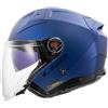 LS2, Casco Moto Jet INFINITY II SOLID Matt Navy Blue, M