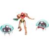 Nintendo Metroid Set Bounty Hunter - Set di Figure Articolate da 6,3 cm con Dettagli Fedeli, Ideale per Collezionisti e Appassionati della Serie Videogiochi Metroid