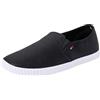 Tommy Hilfiger Scarpe Donna Canvas Slip-On Sneaker Slipper, Nero (Black), 36