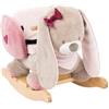 Nattou Dondolo per bambini Nina Il Coniglietto, 10 - 36 mesi, 62 x 32 x 52 cm, Beige/Rosa, 987295