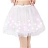 Kefiyis Gonna Tulle Donna LED Light Up Tutu Adulto Adolescenti Halloween Vestito Operato Parti Danza Costume