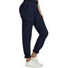 MoFiz Pantaloni da Escursionismo Donna Leggeri Impermeabili Trekking Pantaloni con Tasca Utility Blu XS