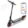 EVERCROSS EV85F Monopattino Elettrico Adulto, 8,5'' Scooter Elettrico Pieghevole - APP, Motore da 350W, Batteria da 7,8AH, Peso di 15KG, Carico Massimo 120KG, Doppio Freno, Doppio Ammortizzatore