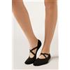 Calzedonia Calze Antiscivolo Pilates Con Incrocio Nero