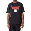 New Era ERA NBA Drip Logo OS Tee Chicago Bulls