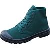 ANUFER Uomo Moda Metà Polpaccio Stivali da Deserto Allacciato All'aperto Scarpe di Tela Verde SN0711112 EU42