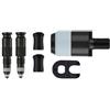 Schwalbe Schwalbe Kit conversione valvola presta click 2pz + adattatore pompa