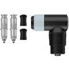 Schwalbe Schwalbe Kit conversione valvola dunlop click 2pz + adattatore