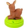 ANSMANN Luce LED cervo - Lampada notturna cerbiatto per bambini con Timer e sensore Touch - Lucina bimbi per comodino cameretta - Baby Light