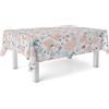 Martina Home Tovaglia in tela cerata Reef rossa 180 x 140