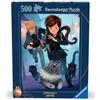 Ravensburger 12000360 - Cerca la regina Quinn - puzzle 500 pezzi - puzzle adulti e ragazzi da 12 anni,