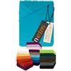 npluseins Lenzuolo con angoli classico in jersey - tanti colori e misure - 100% cotone 159.192, 70 x 140 cm, turchese