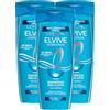 L'OREAL PARIS L'Oréal Paris Elvive Shampoo Antiforfora Delicato con Actirox ed Equaderm Elimina la Forfora Purifica il Cuoio Capelluto Per Tutti i Tipi di Capelli - 3 Flaconi da 400ml