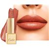 OULAC Rossetto Opaco Finitura Metallica, Matte Rossetti Arancio Glitterato Idratazione e Lucentezza a Lunga Durata per le Labbra, Texture Fine Colore Intenso, 4,3g (GM07) Outrageous