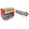 Fischer 25 Tasselli Duopower con Vite, 8 x 40 mm, per Muro pieno, Mattone Forato, Cartongesso, 544017 & D-SDX Punta trapano 6 mm Cilindrica a Quattro Taglienti, per Muro Calcestruzzo e Pietra