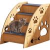 Generic gradini per animali domestici e gatti - Scale per cani da letto, scale per cani di piccola taglia | Forte e affidabile scala per gatti Safety First per interni, antiscivolo per cani a soppalco