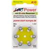 START - 60 Batterie per apparecchi acustici - Typ A10 - 1.45 V - 100 mAh - PR70