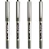 uni-ball EYE UB-157 - Penna a sfera con punta da 0,7 mm, confezione da 4, colore: nero