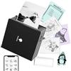 Phomemo Mini Stampante Bluetooth Portatile,M02 Fotografica Tascabile Termica Printer,Stampante Etichette Adesive Smartphone,Stampante Macchina Per Appunti Studio,Lavoro,Promemoria,Etichette,Foto,Nero