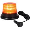 PROZOR Lampeggiante LED Arancione 40 LED 7 Modalità Luce Stroboscopica Impermeabile con 5m Cavo Alimentazione Base Magnetica Lampeggiante Auto per Camion Trattore 12/24V