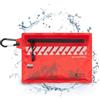 Rhino Rescue Piccolo kit di pronto soccorso, kit medico ultraleggero impermeabile per escursioni, turismo, ciclismo, auto, viaggio (rosso)