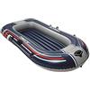 Bestway 61083 | Hydro-Force - Canotto Gonfiabile, 228X121X36 cm, 2 Adulti, Remi + Pompa Inclusi