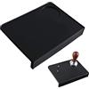FLOTRUTE caffè Tamper Mat Silicone Espresso Tamping Mat con Angolo Bordo Supporto Pad Stazione Tamp, Tappetino in Silicone per Portafilter Barista tamponare(20.5 * 15CM)