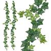 Ayixiwarz Edera artificiale, 2 m, 2 pezzi, ghirlanda di edera finte, molte 165 foglie, piante artificiali, piante sospese, piante rampicanti, piante da appendere, ivy vines, matrimonio, camera da letto, balcone
