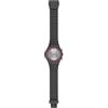 HIP HOP Orologio HWU0809 UOMO X MAN quadrante MONO-COLORE ARGENTO movimento CRONOGRAFO QUARZO e CINTURINO SILICONE GRIGIO