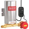 Nordstrand 90W Pompa Doccia - Aumento Pressione Acqua 240V | Pompa Elettrica In Linea in Acciaio Inossidabile | 1 Bar, 18 L/Min | Automatica/Manuale | Per Acqua Calda (fino a 80°C) & Fredda