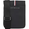 Tommy Hilfiger TH CORPORATE MINI CROSSOVER AM0AM11824, Uomo, Nero (Black), OS