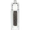 Grunwerg Gmill 13,5 cm, macinapepe e saliera combinata in acrilico, quadrata