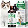 herlosfeel Antibiotici naturali per gatti,Antibiotici gatto,Antibiotico naturale per i gatti,Promozione della digestione,Contro la depurazione della vescica gatto,Rafforzamento della funzione immunitaria