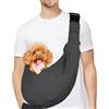 PETLOFT Reversibile Borsa Trasportino Zaino, Borsa da Trasporto per Cani Piccoli, Adjustable Borsa a Tracolla, Cross-Body Pet Sling Carrier con Gancio per Collare per Cane/Gatto Fino a 4.99kg