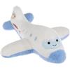Apricot Lamb Giocattolo di peluche per bambini, morbido e carino, per bambine e ragazzi, morbido aereo, blu, 32 cm