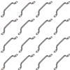 streeHerjjkeA1 Kayak Deck Loops 304 in Acciaio Inox Pad-Eye Cinghie a Occhiello in Acciaio Inox Canoa Deck Loops Kayak Pad Pad Eye Straps Deck Loops per Kayak Rigging Forniture Marine Hardware Barca