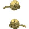 Schlage F40ACC619 Accent privacy Lever, F40 ACC 608