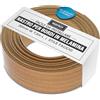 WoodPress® Bordo in melamina in faggio da 30 mm, nastro pre-incollato, rotolo da 7,5 m, termoadesivo per una facile applicazione fai da te - coprirà il bordo di un pannello standard in MDF
