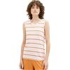 TOM TAILOR 1037209 Vestaglia, 31955-Lilac Brown Stripe, XXL Donna