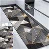 HUAXIQUE Tappeto Soggiorno Tappeto Runner Corsia Da Cucina Motivo Geometrico per Soggiorno Camera Da Letto Scale Del Corridoio 90x140cm Stile G